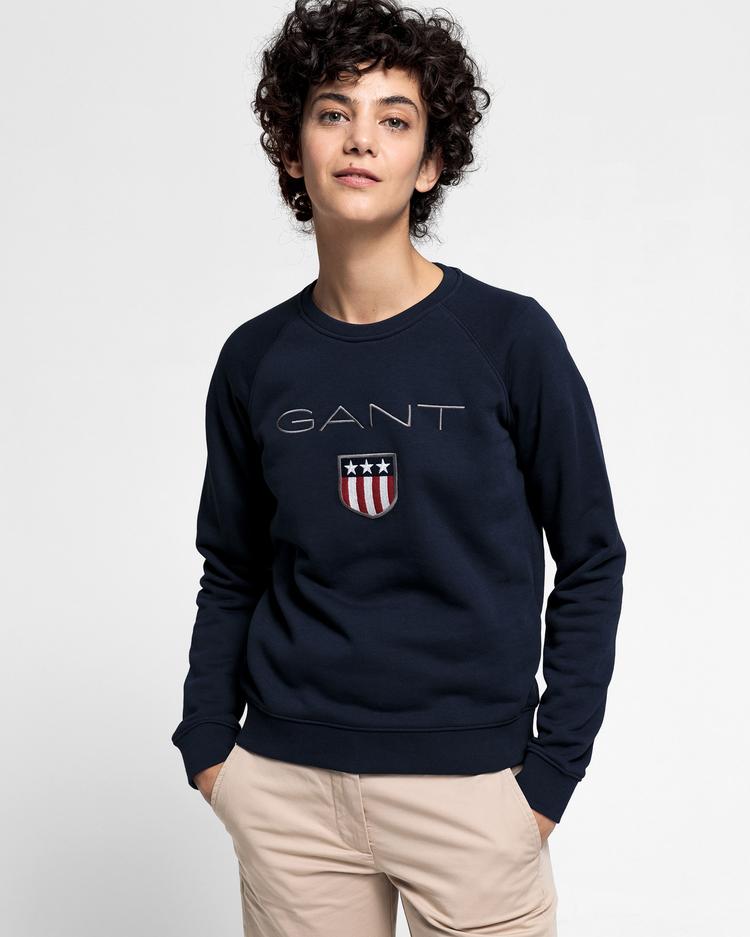 GANT Women's Logo Print Sweatshirt