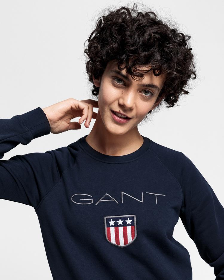 GANT Women's Logo Print Sweatshirt