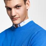 GANT sweter męski bawełniany z teksturą