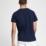 GANT Erkek Mavi Grafik Baskılı T-Shirt
