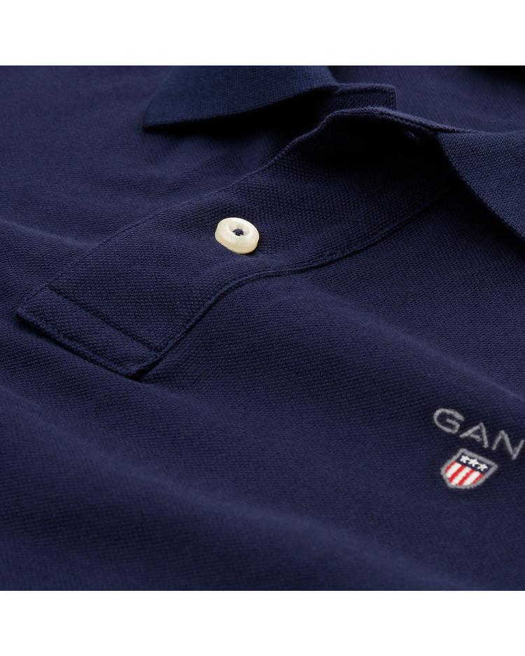 GANT Original Long Sleeve Piqué Polo Shirt