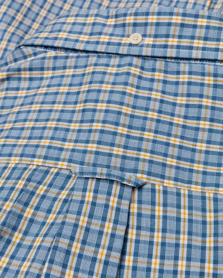 GANT koszula męska Regular Fit Windblown Oxford w kratę