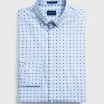 GANT Men's Micro Scribble Print Slim Fit Shirt