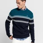 GANT Men's Holiday Stripe Sweater