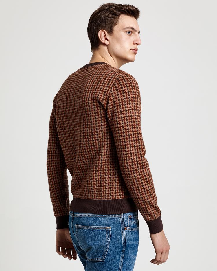 GANT Men's Check Sweater