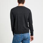 GANT męski sweter z wełny z okrągłym dekoltem