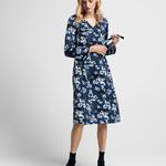 GANT Women's Fall Blues Print Dress