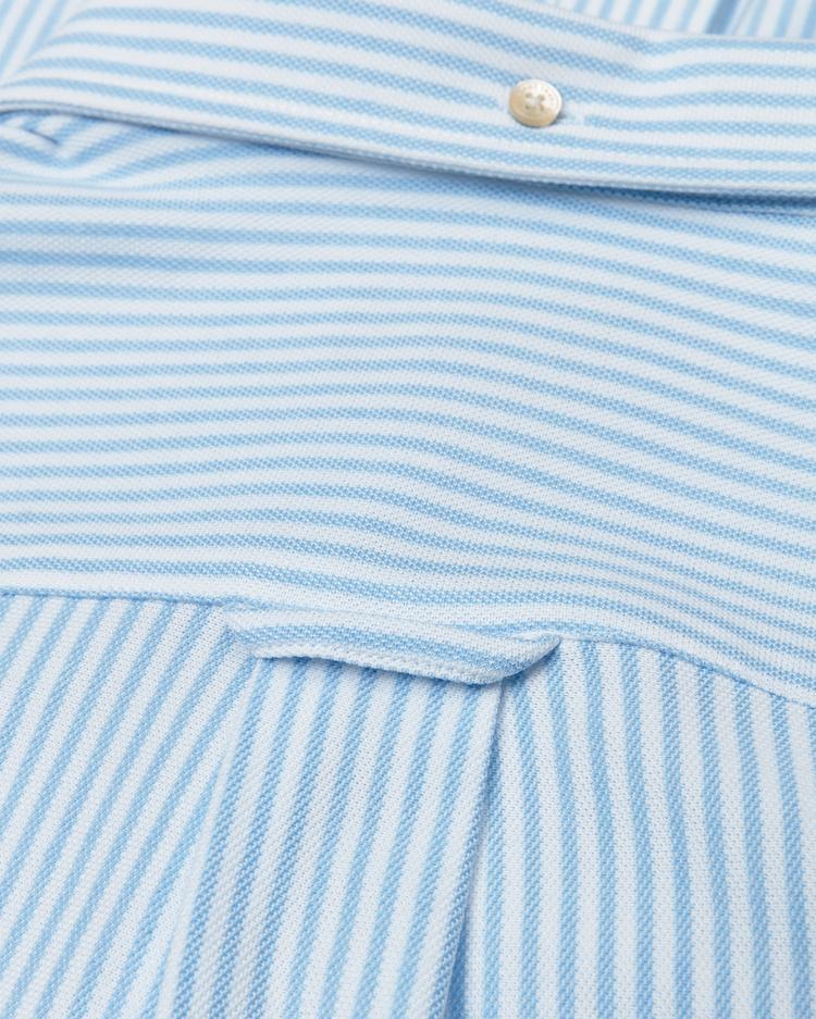 GANT Men's Pique Stripe Regular Fit Shirt
