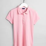 Różowa damska koszulka polo GANT
