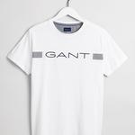 GANT Men's Cream Regular Fit T-Shirt