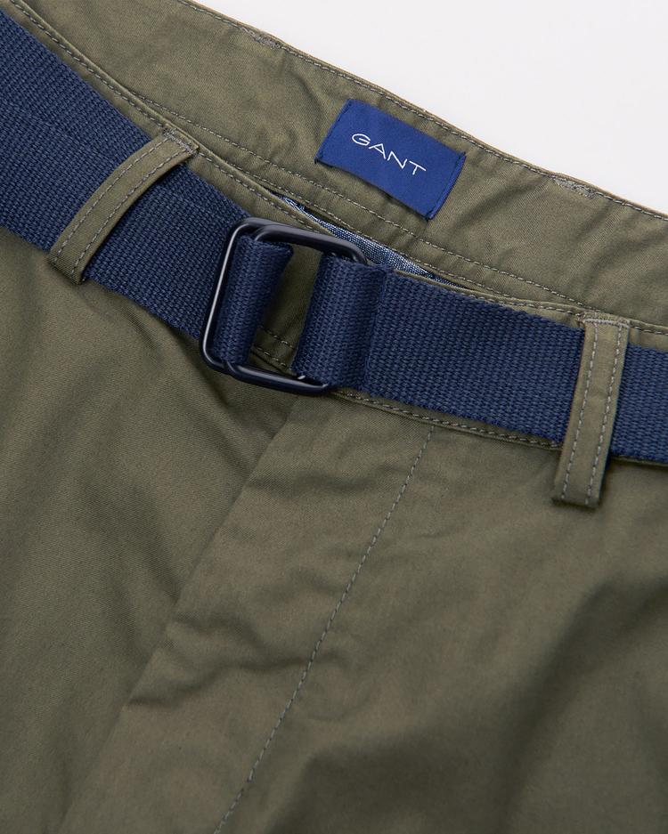 GANT Men's Relaxed Belted Utility Shorts