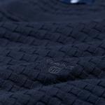 GANT Men's Cotton Texture Sweater
