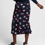 GANT Women's Printed Ruffle Skirt
