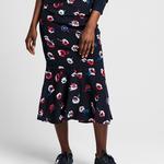 GANT Women's Printed Ruffle Skirt