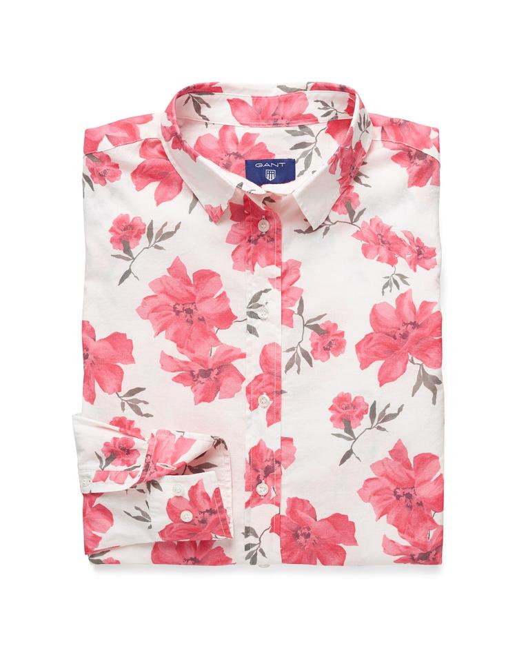 GANT Women's Voile Island Flower Shirt