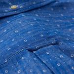GANT Men's Navy Blue Patterned Regular Shirt