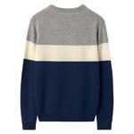 GANT Men's Colorblock Stripe Sweater