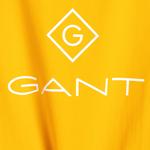 GANT Women's Yellow Short Sleeve T-Shirt