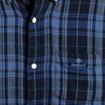 GANT Men's Double Flannel Regular Fit Broadcloth Shirts