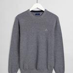GANT Men's Marled Cotton Crew Sweater