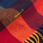 GANT Unisex Multi Check Wool Scarf