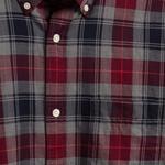 GANT Men's Melange Herringbon Check Regular Fit Broadcloth Shirts