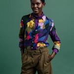 GANT Women's Splendid Floral Cot Silk Shirt