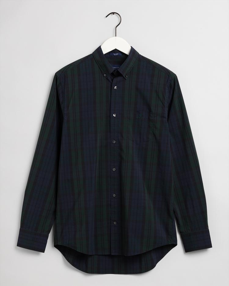 GANT Men's Tp Bc Winter Check Regular Fit Broadcloth Shirts - 3030130