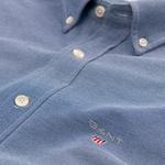 GANT Men's Tp Pique Solid Regular Fit Broadcloth Shirts