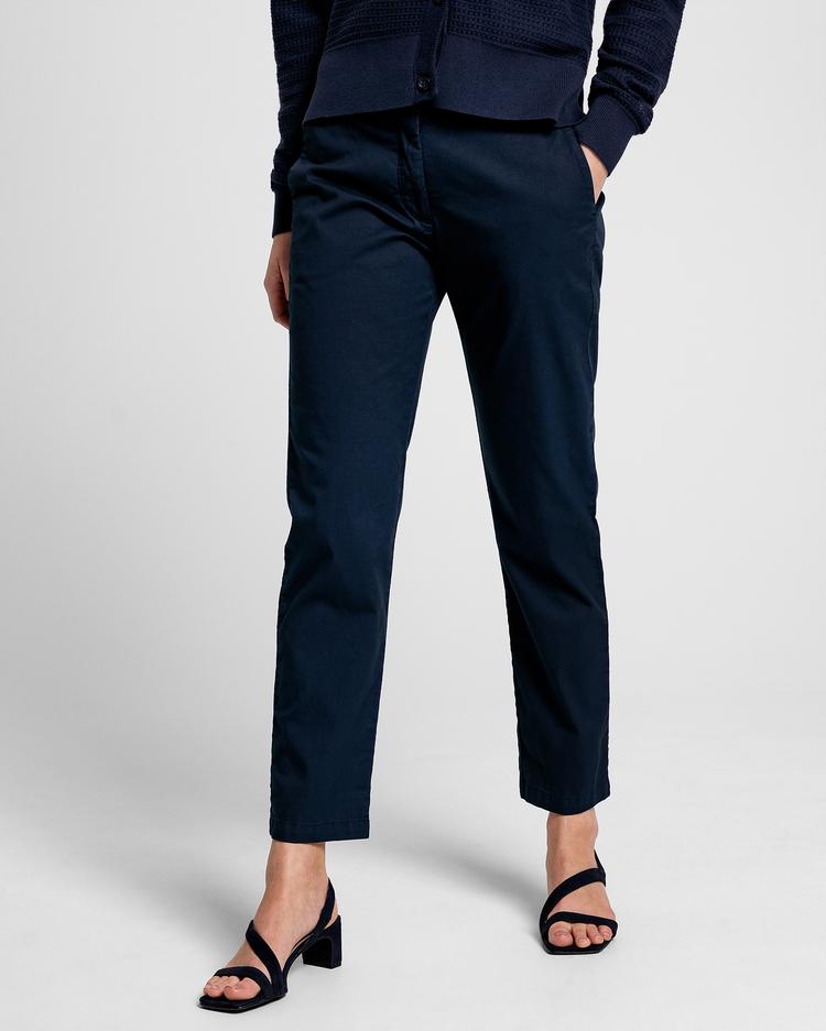GANT Women Navy Blue Trousers