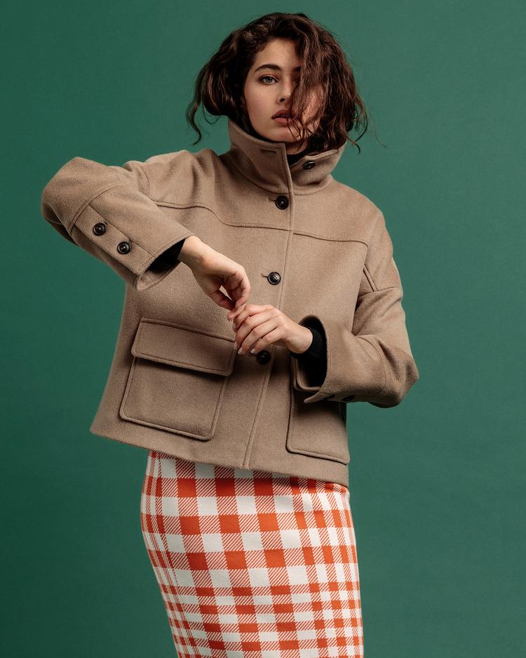 New Women's Long Woolen Jacket Autumn Winter Add Cotton Warm Wool Overcoat  Fashion Female Casual Trench Coat Double-breasted 5xl - Wool & Blends -  AliExpress