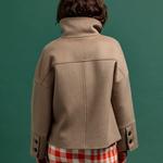 GANT Women's Wool Blend Cropped Jacket