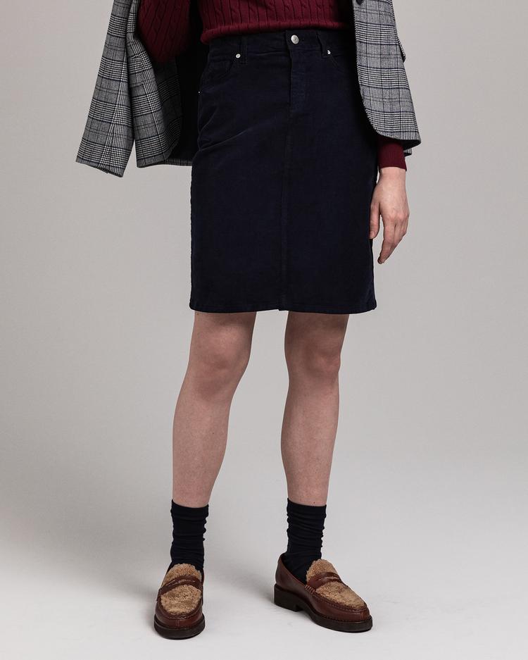 GANT Women's Slim Fit Cord Skirt