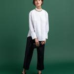 GANT Women's Tux Pleated Relaxed Shirt