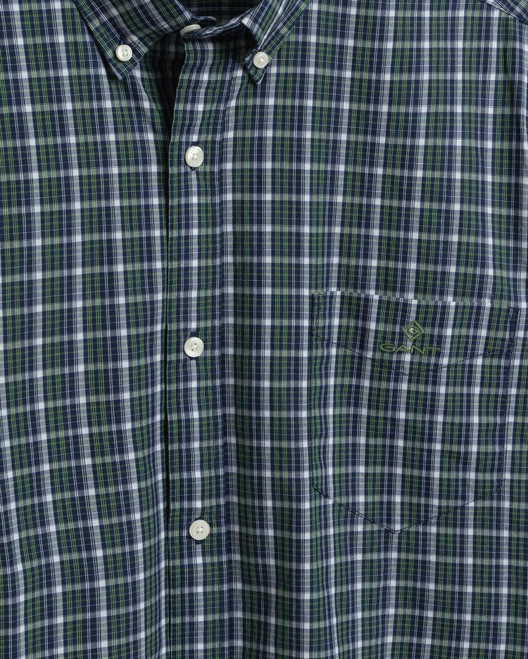 GANT Men's Tp Regular Fit indigo Check Shirt