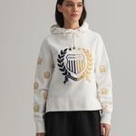 GANT Women's Crest Embroidery Sweatshirt