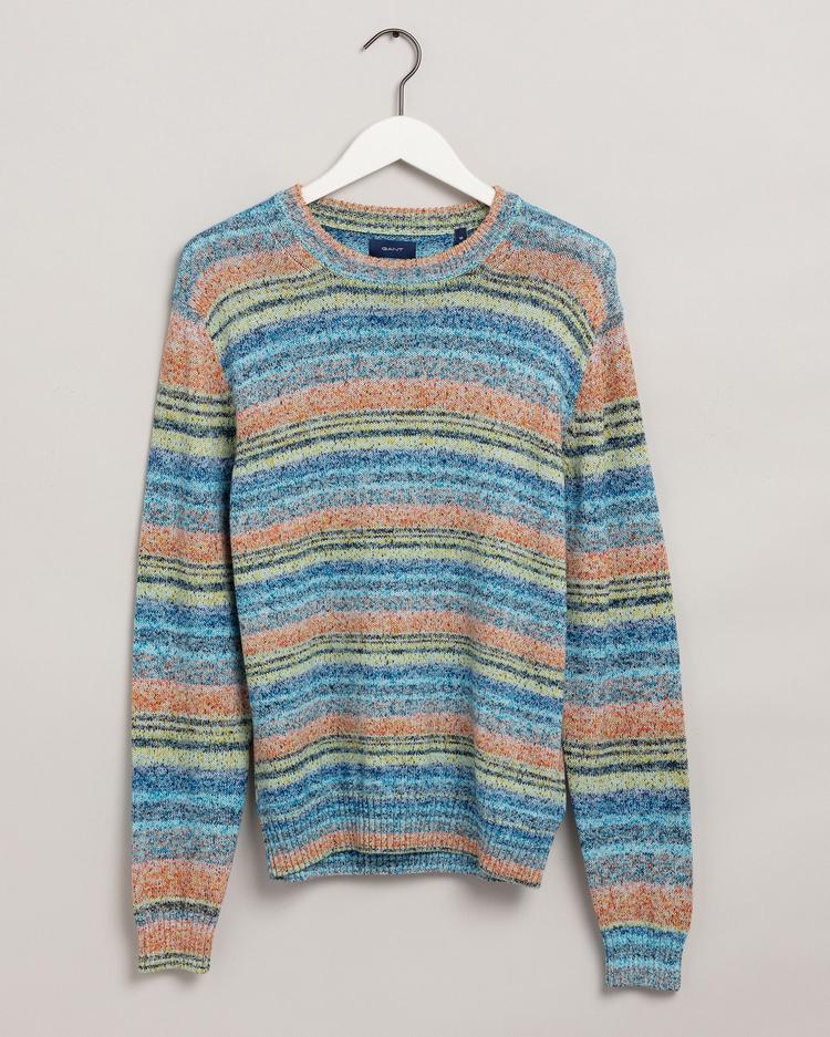 GANT Men's Space Dyed C-Neck Sweater