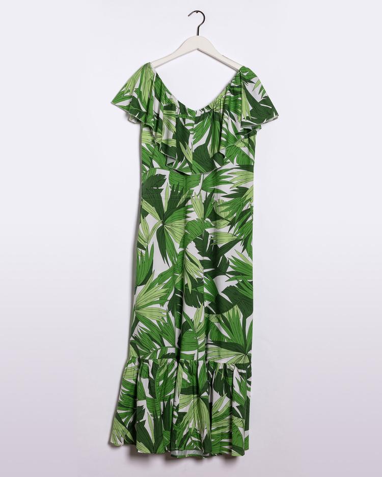 GANT Women's Palm Breeze Ruffle Dress