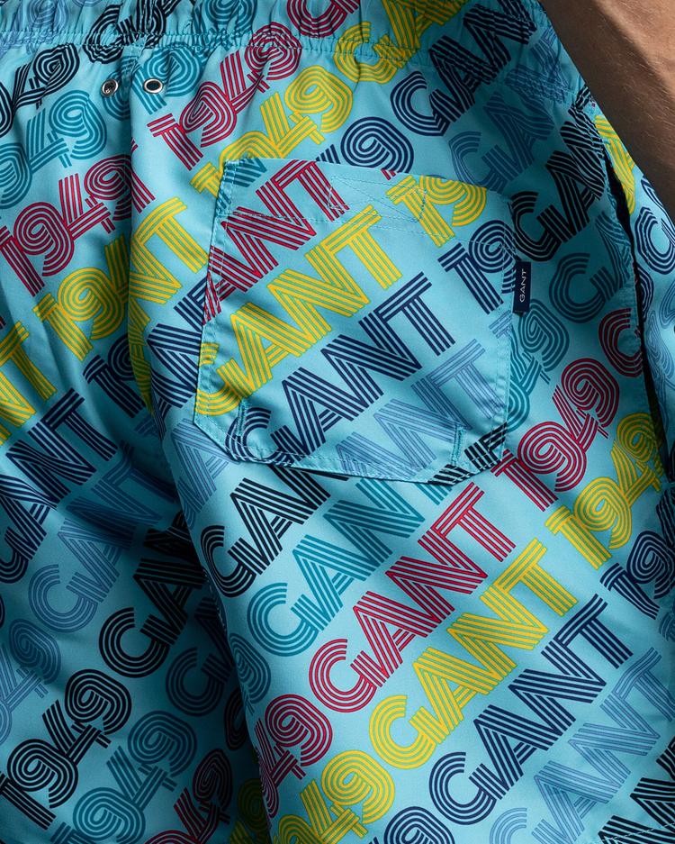 GANT Men's Cf Surf Logo Swim Shorts 