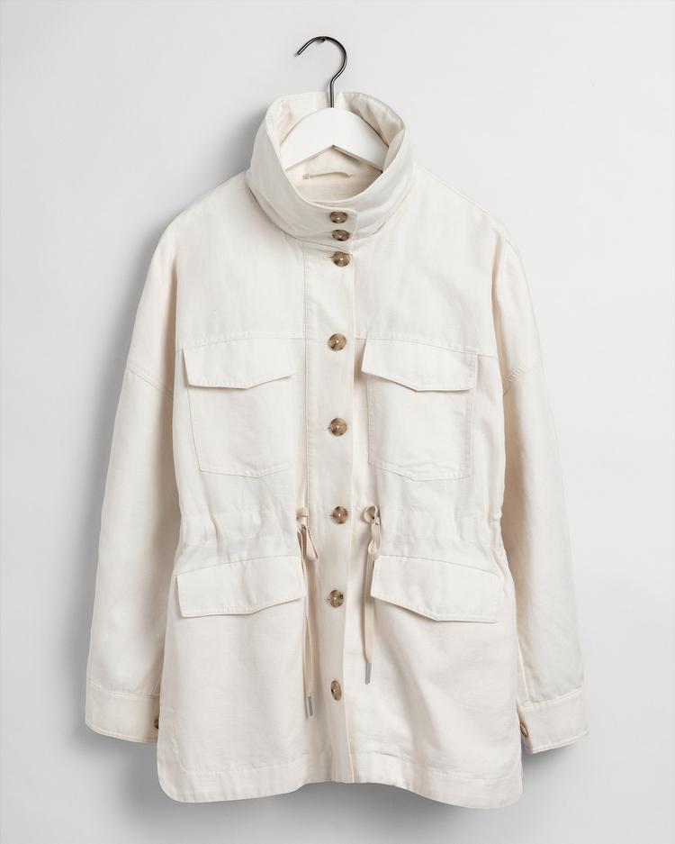 GANT Women's Cotton Linen Field Jacket
