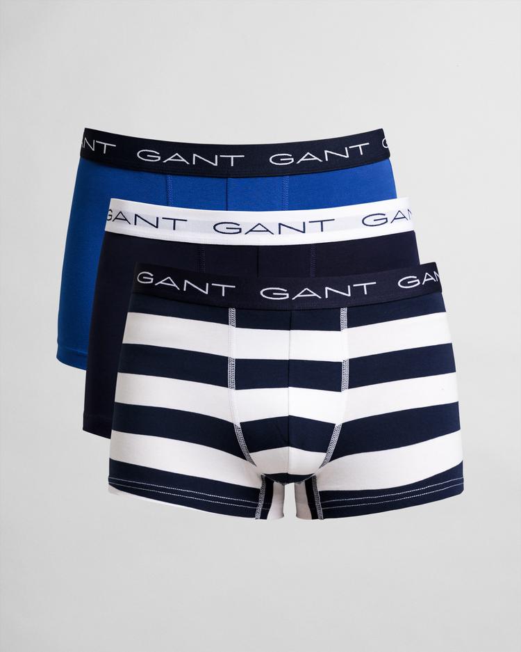 GANT Men's Rugby Stripe Trunk 3-Pack