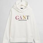 GANT Women's Colour Graphic Hoodie Sweatshirt