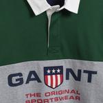 GANT męska koszulka rugby z motywem Retro Shield