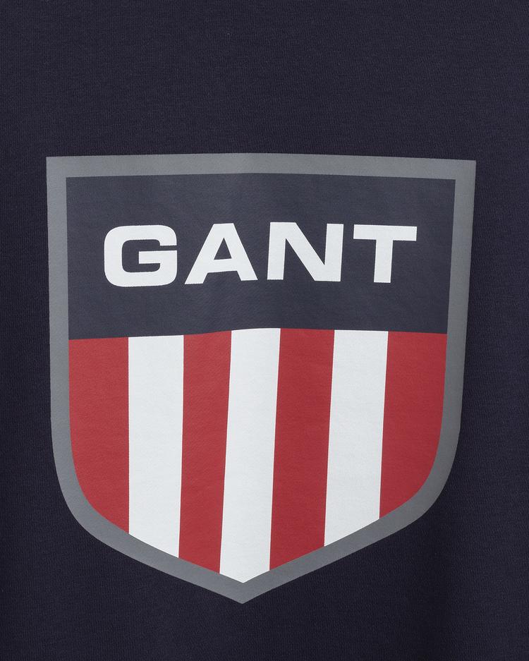 GANT Men's Retro Shield Crew Neck Sweatshirt