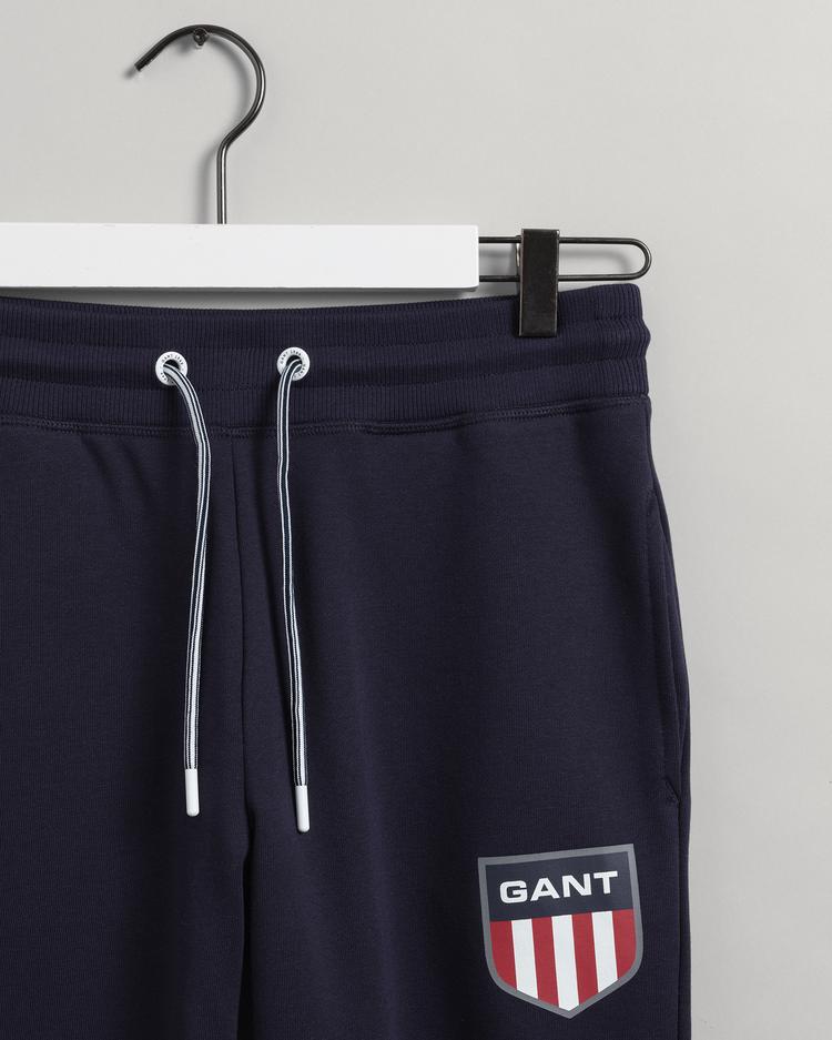 GANT damskie spodnie dresowe z motywem Retro Shield - 4204919