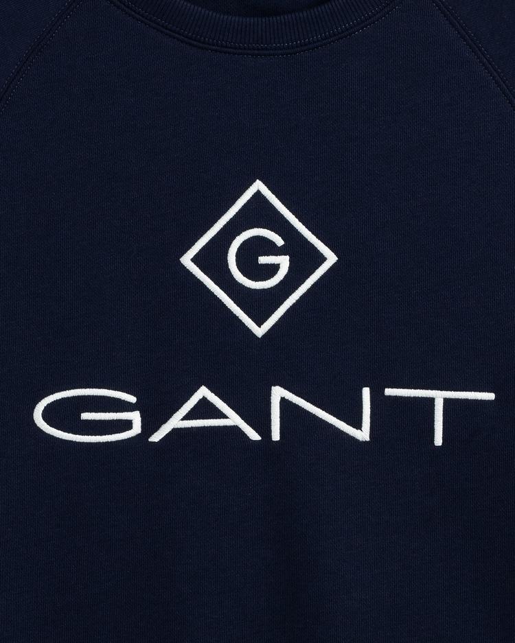 GANT męska bluza z okrągłym dekoltem z logo