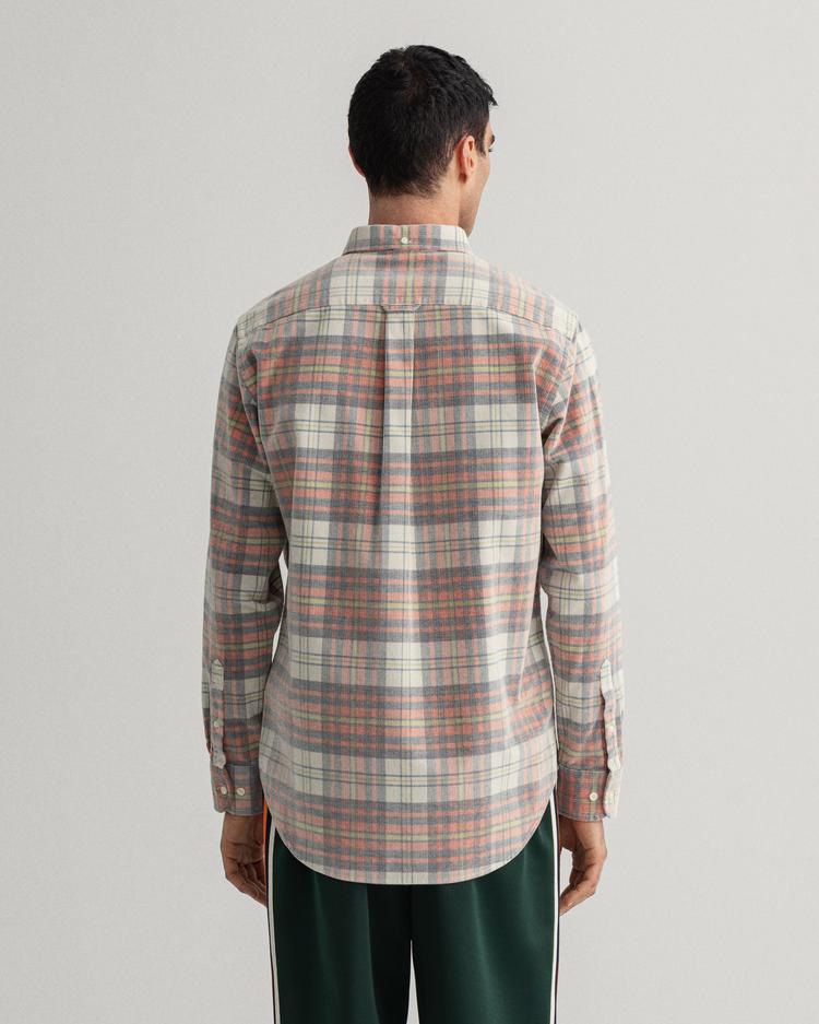 GANT Men's Regular Fit Check Corduroy Shirt - 3016470