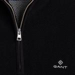 GANT Men's Cotton Piqué Half-Zip Sweater