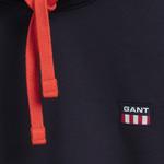 GANT męska bluza z kapturem Relaxed Fit z logo w stylu retro