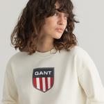 GANT damska bluza z okrągłym dekoltem Retro Shield